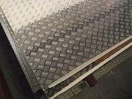 Embossed 3/5 Bar Aluminum Diamond Plate Sheets Decorative For Construction