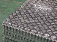Five Bar 5754 Aluminium Checker Plate Diamond Pattern Aluminum Sheet Anti - Skid